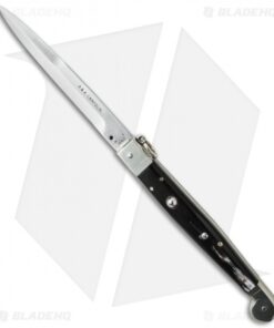 AGA Campolin 12" Sicilian Ring Pull Automatic Brazilian Horn (5.5" Satin Bayo)