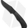 15:58 Knife Co. Revere Fixed Blade Knife Black Micarta (4" Black SW)