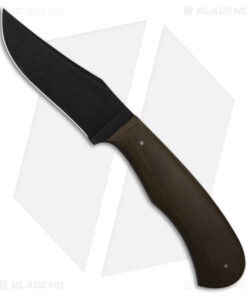 15:58 Knife Co. Revere Fixed Blade Knife Green Micarta (4" Black SW)