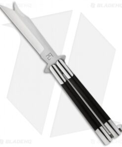 29 Knives Chris Olofson Custom 4" Kampilan African Blackwood Butterfly Knife