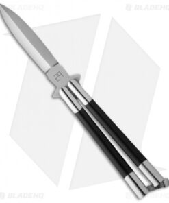 29 Knives Chris Olofson 4" Spear Point Balisong Ebony Butterfly Knife