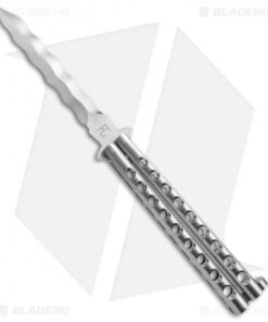 29 Knives Chris Olofson 5" Kriss Balisong Knife Titanium Skeleton