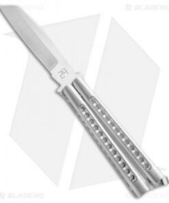 29 Knives Chris Olofson 3.75" Wharncliffe Fluted Skeleton Butterfly Knife