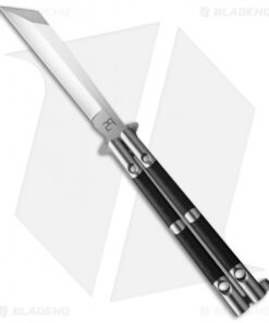 29 Knives Chris Olofson Custom 5" Reverse Tanto Butterfly Knife Carbon Fiber