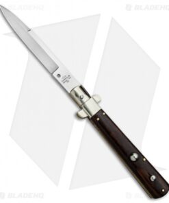 AGA Campolin 11" Frosolone Bayonet Stiletto Automatic Knife Cocobolo (5" Satin)