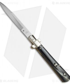 AGA Campolin 11" Frosolone Pick Lock Stiletto Automatic Knife (5" Satin)