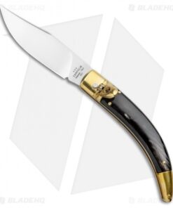 AGA Campolin Diana Lever Lock Automatic Brass Dark Horn (3.75" Satin)