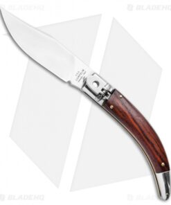 AGA Campolin Diana Lever Lock Automatic Knife Santos Wood (3.75" Satin)