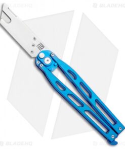 Artisan Cutlery Kinetic-Tool Automatic Butterfly Tool Blue Ti (2.8" SW)