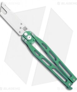 Artisan Cutlery Kinetic-Tool Automatic Butterfly Tool Green Ti (2.8" SW)