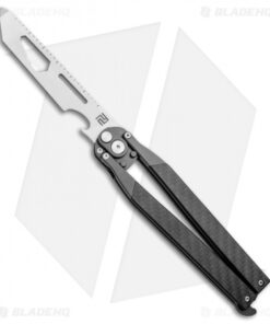 Artisan Cutlery Kinetic-Tool Automatic Butterfly Tool Carbon Fiber (4" Satin)