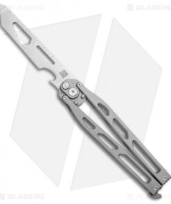 Artisan Cutlery Kinetic-Tool Automatic Butterfly Tool Gray Ti (4" Satin)
