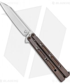 Bastinelli Creations Vulcan Balisong Butterfly Knife Ti (4.5" Satin)