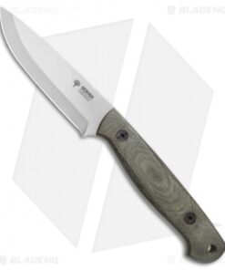 Boker Arbolito Bushcraft Micarta Fixed Blade Knife Green Micarta (4" Satin)