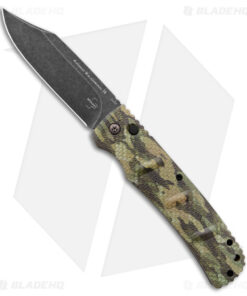 Boker TNP XXL Kalashnikov Bowie Automatic Knife Rattlesnake Camo (4.75" BW D2)