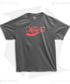 Blade HQ "Enjoy Knives" Gray Short Sleeve T-Shirt