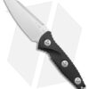 Microtech Socom Alpha Mini Warcom Fixed Blade Knife Black G-10 (3.7" Stonewash)