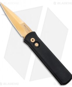 Pro-Tech Godfather Automatic Knife Black (4" Copper)