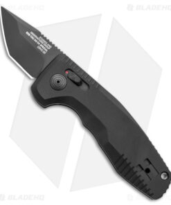 SOG Knives SOG-TAC AU Compact Auto Knife CA Special Tanto Black (2" Black)