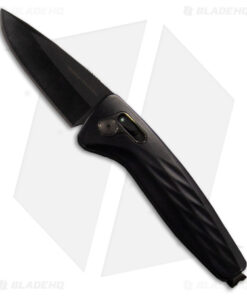 SOG One Zero AU Lock Automatic Knife Aluminum Black (3.1" Black) 15730157