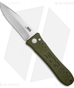 SOG Knives Spec Elite II Large Automatic Knife OD Green (4" Satin) SE-61OD