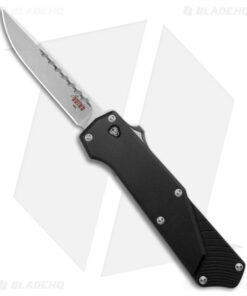 Southern Grind Arachnid OTF Knife Black Aluminum (3.25" Satin)