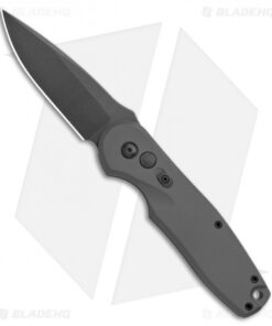 Spartan Blades Zelos Automatic Knife Black Aluminum (3.25" Black) SF9BKBK