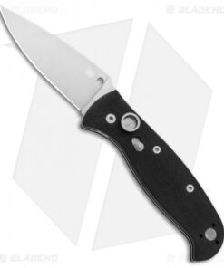 Spyderco Autonomy 2 Automatic Knife Black G-10 (3.5" Satin) C165GP2