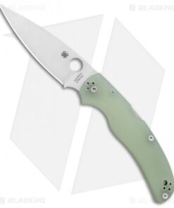 Spyderco M4 Native Chief Lockback Knife Natural G-10 (4.08" Satin) C244GM4P