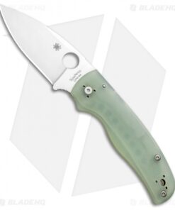 Spyderco M4 Shaman Compression Lock Knife Natural G-10 (3.6" Satin) C229GM4P