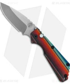 Strider + Pro-Tech Custom SnG Automatic Knife Mexican Blanket Micarta (3.5 SW)