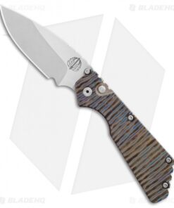 Strider + Pro-Tech Custom PT Automatic Knife Tiger Stripe Ti (2.75" Satin/SW)