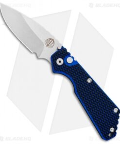 Strider + Pro-Tech SnG Automatic Knife Blue/Black G-10 (3.5" Stonewash)