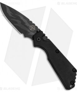 Strider + Pro-Tech SnG Automatic Knife Black Aluminum (3.5" Shark Skin)