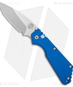 Strider + Pro-Tech SnG Automatic Knife Solid Blue Aluminum (3.5" Stonewash)
