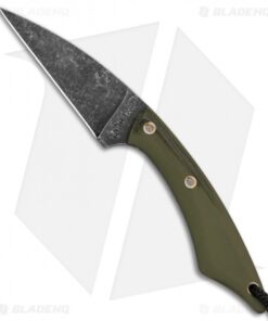 T.M. Hunt Custom Knives Hornet 2.0 Fixed Blade Knife OD Green G-10 Exclusive