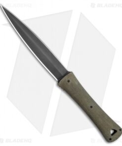 Williams Blade Design SMD Fixed Blade Knife Canvas Micarta (5.8" Gray) SMD-003