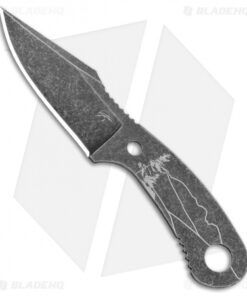 Winkler Knives Jason Knight Zipper Grandfather Mnt Neck Knife (2.5" Black Oxide)