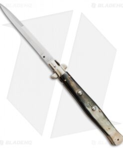 AGA Campolin 13" Picklock Automatic Italian Stiletto Brazilian (6" Satin Bayo)