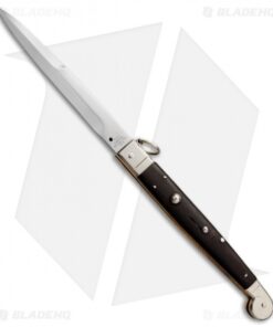 AGA Campolin 16" Sicilian Ring Pull Automatic Dark Horn (7.25" Satin Bayo)