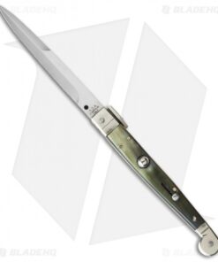 AGA Campolin 9" Sicilian Picklock Automatic Brazilian Horn (4.1" Satin Bayo)