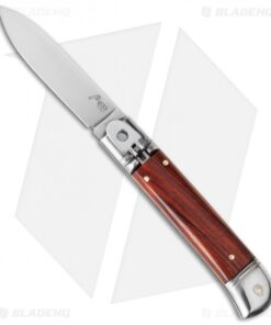 AKC Classic 8" Lever Lock Automatic Italian Knife Cocbolo (3.2" Polish Flat)