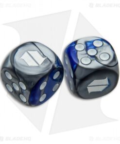 Blade HQ Dice 5/8" (Set of 2) Blue/Gray