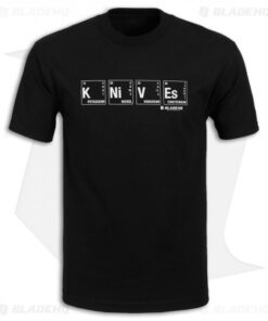 Blade HQ "KNiVEs" Black Short Sleeve T-Shirt
