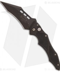 Vintage Microtech Vector Automatic Knife (3.1" Black Plain) 7/99