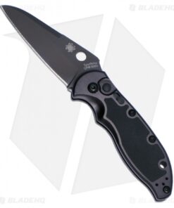 Spyderco Embassy Automatic Knife (3.13" Black) C121BKP